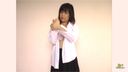【B specialty】Dos black areola little busu sister does her best to take a selfie masturbation!